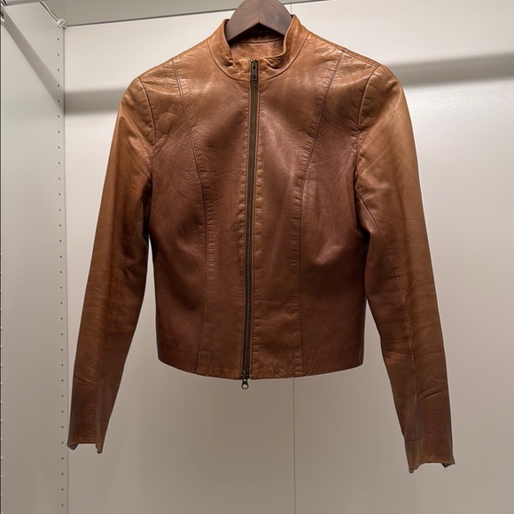 Danier Jackets & Blazers - Brown Leather Jacket